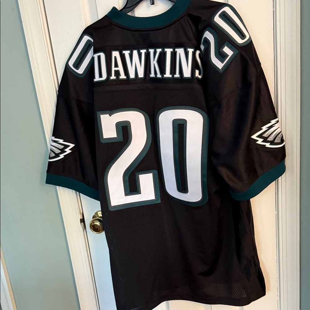 Mitchell & Ness Teal and Black Jersey - Picture 5 of 5